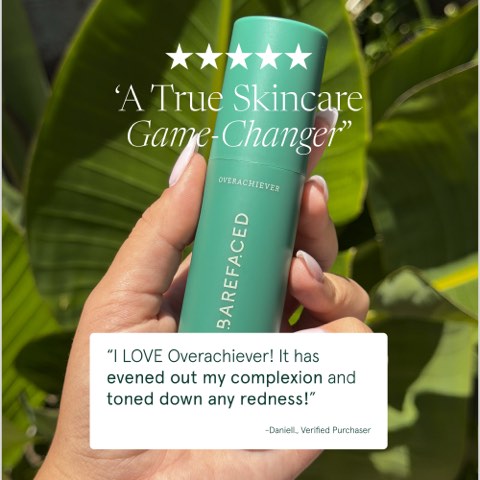Barefaced ad, running 75 days