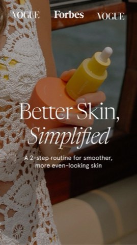 Barefaced ad, running 77 days