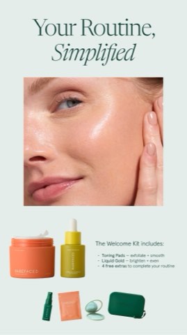 Barefaced ad, running 77 days
