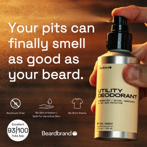 Beardbrand ad, running 301 days