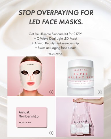 Beauty Pie ad, running 117 days