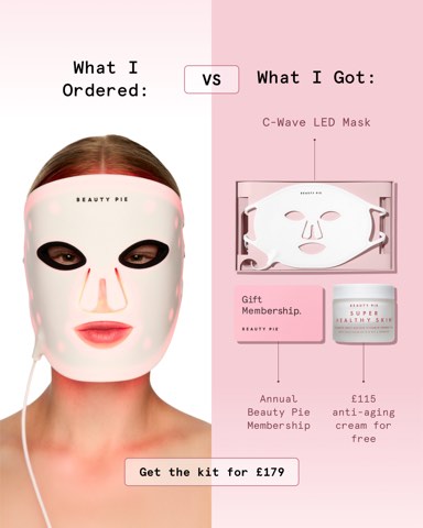 Beauty Pie ad, running 97 days