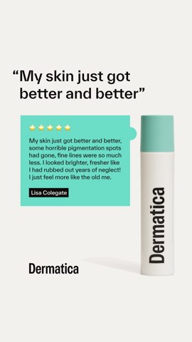 Dermatica ad, running 99 days