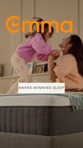 Emma Sleep UK ad, running 84 days