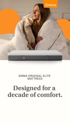 Emma Sleep UK ad, running 84 days