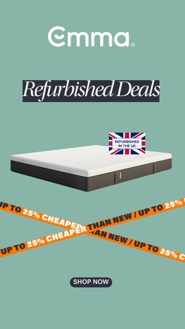 Emma Sleep UK ad, running 84 days