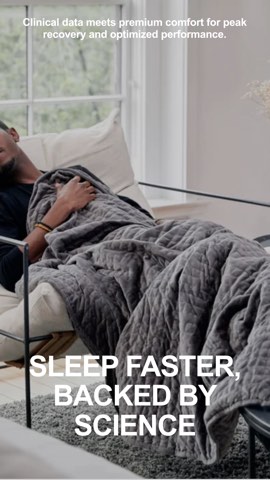 Gravity Blanket ad, running 111 days