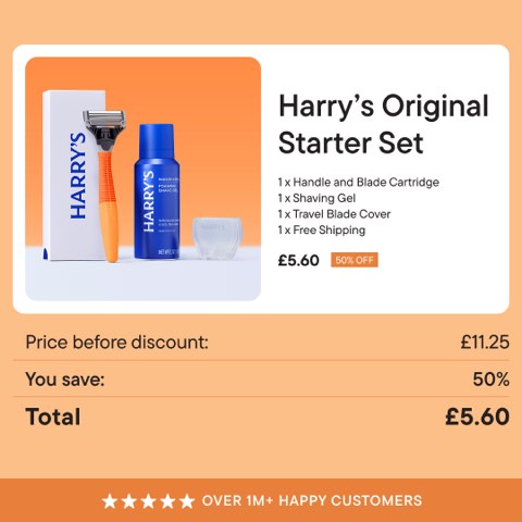 Harry's ad, running 210 days