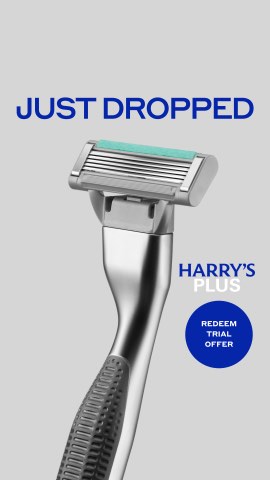 Harry's ad, running 177 days