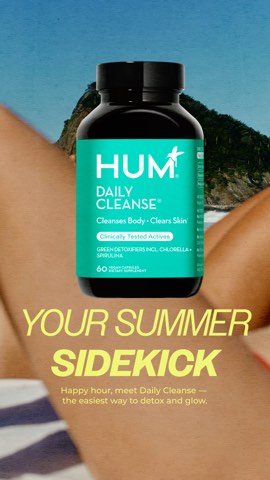 HUM Nutrition ad, running 64 days