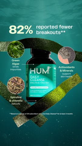 HUM Nutrition ad, running 64 days