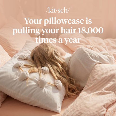 Kitsch ad, running 61 days