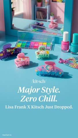 Kitsch ad, running 61 days