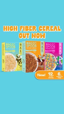 Magic Spoon Cereal ad, running 175 days