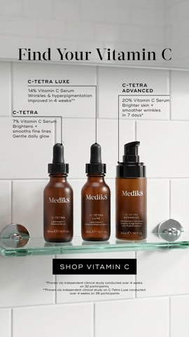 Medik8 ad, running 57 days
