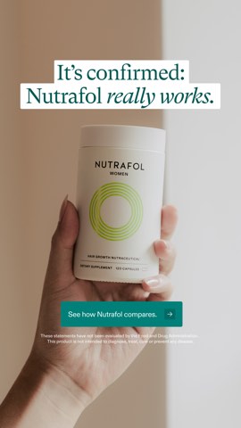 Nutrafol ad, running 85 days