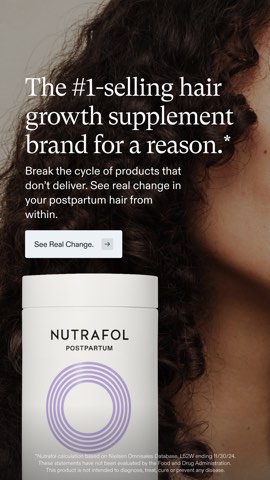 Nutrafol ad, running 84 days