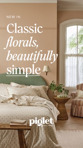Piglet in Bed ad, running 57 days