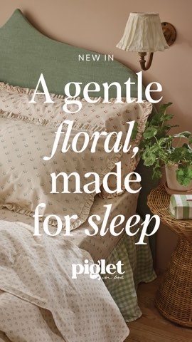 Piglet in Bed ad, running 57 days
