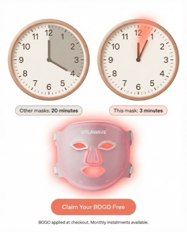 Solawave ad, running 121 days