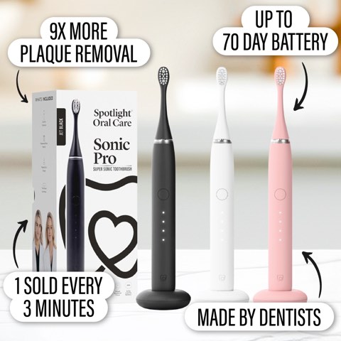 Spotlight Oral Care ad, running 114 days