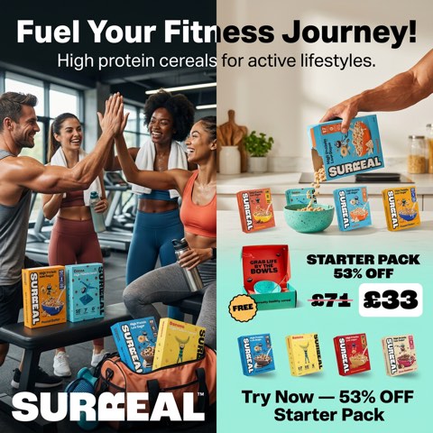 Surreal ad, running 104 days