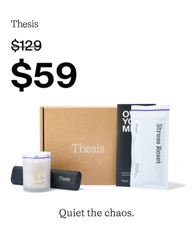 Thesis ad, running 87 days