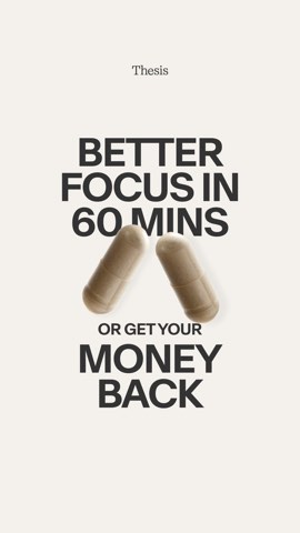 Thesis ad, running 92 days