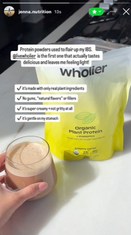Wholier ad, running 107 days